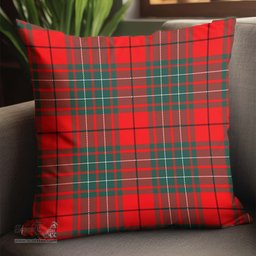 ScotsTee Shop Scottish Cheyne Clan Tartan Pillow/ Pillow Cover Tartan Accessories for Home