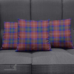 ScotsTee Shop Scottish Chisholm Hunting Modern Clan Tartan Pillow/ Pillow Cover Tartan Accessories for Home