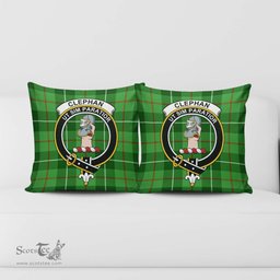 ScotsTee Shop Scottish Clephan Clan Crest Tartan Pillow/ Pillow Cover Tartan Accessories for Home