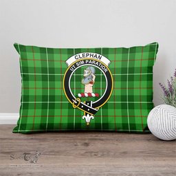 ScotsTee Shop Scottish Clephan Clan Crest Tartan Pillow/ Pillow Cover Tartan Accessories for Home