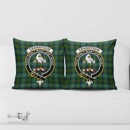 ScotsTee Shop Scottish Cranstoun Clan Crest Tartan Pillow/ Pillow Cover Tartan Accessories for Home