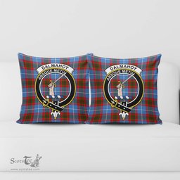 ScotsTee Shop Scottish Dalmahoy Clan Crest Tartan Pillow/ Pillow Cover Tartan Accessories for Home