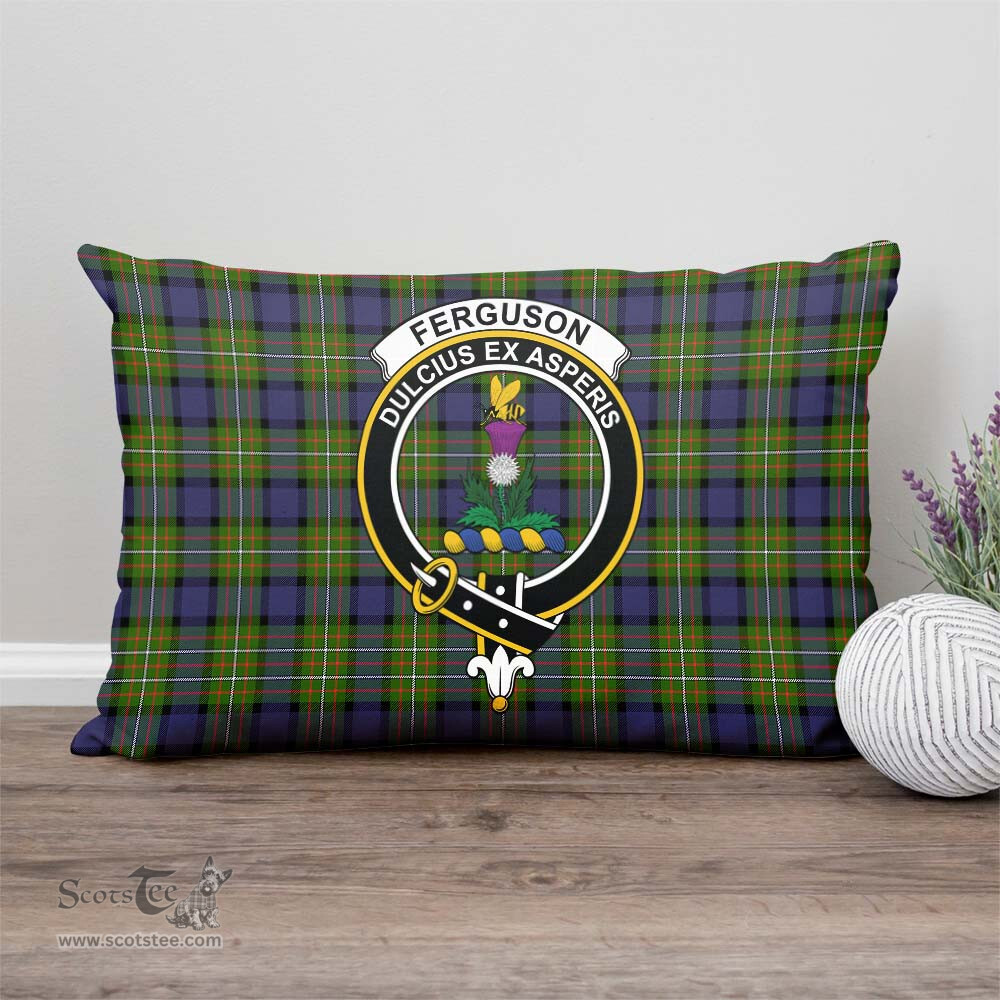 ScotsTee Shop Scottish Ferguson Modern Clan Crest Tartan Pillow/ Pillow Cover Tartan Accessories for Home
