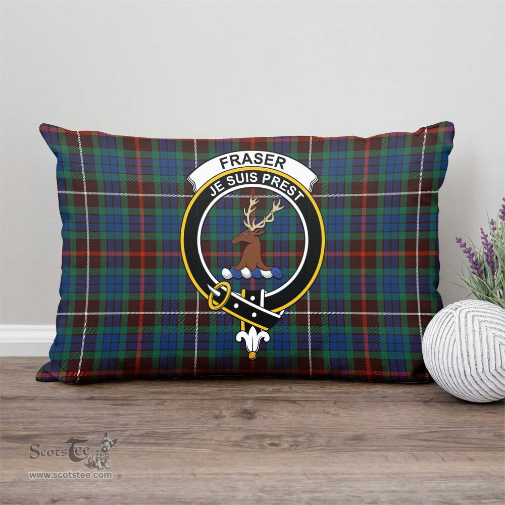 ScotsTee Shop Scottish Fraser Hunting Ancient Clan Crest Tartan Pillow/ Pillow Cover Tartan Accessories for Home