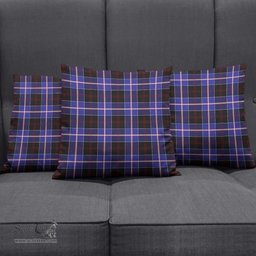 ScotsTee Shop Scottish Dunlop Modern Clan Tartan Pillow/ Pillow Cover Tartan Accessories for Home