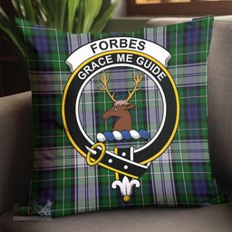 ScotsTee Shop Scottish Forbes Dress Clan Crest Tartan Pillow/ Pillow Cover Tartan Accessories for Home