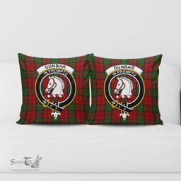 ScotsTee Shop Scottish Dunbar Clan Crest Tartan Pillow/ Pillow Cover Tartan Accessories for Home