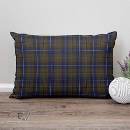 ScotsTee Shop Scottish Douglas Brown Clan Tartan Pillow/ Pillow Cover Tartan Accessories for Home