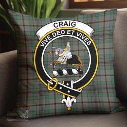 ScotsTee Shop Scottish Craig Clan Crest Tartan Pillow/ Pillow Cover Tartan Accessories for Home
