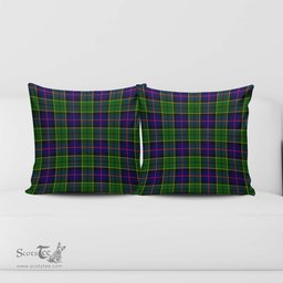 ScotsTee Shop Scottish Forsyth Modern Clan Tartan Pillow/ Pillow Cover Tartan Accessories for Home