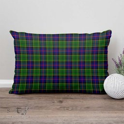 ScotsTee Shop Scottish Forsyth Modern Clan Tartan Pillow/ Pillow Cover Tartan Accessories for Home