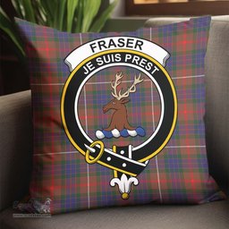 ScotsTee Shop Scottish Fraser Hunting Modern Clan Crest Tartan Pillow/ Pillow Cover Tartan Accessories for Home