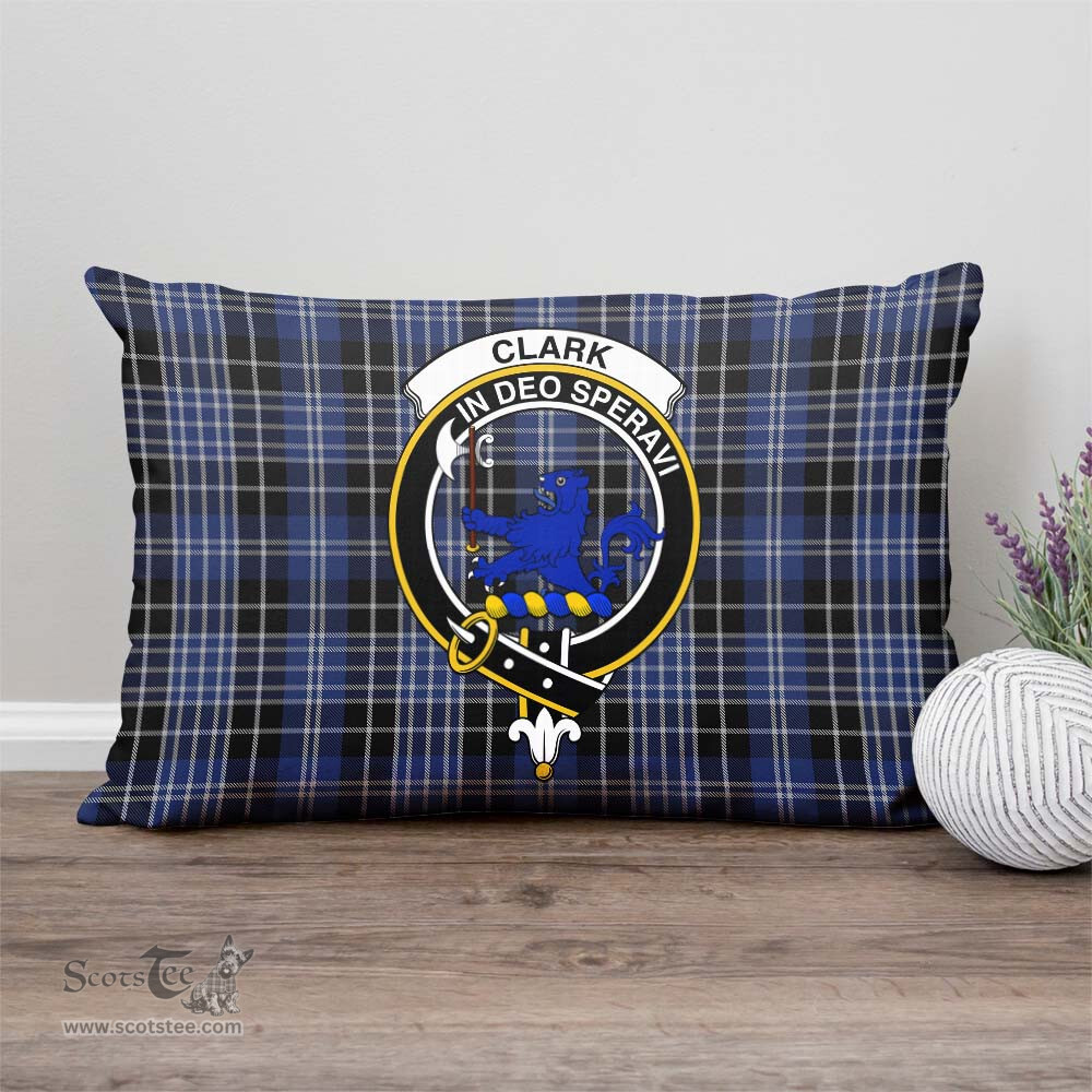 ScotsTee Shop Scottish Clark (Lion) Clan Crest Tartan Pillow/ Pillow Cover Tartan Accessories for Home