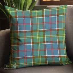 ScotsTee Shop Scottish Colville Clan Tartan Pillow/ Pillow Cover Tartan Accessories for Home