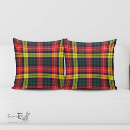 ScotsTee Shop Scottish Dewar Clan Tartan Pillow/ Pillow Cover Tartan Accessories for Home