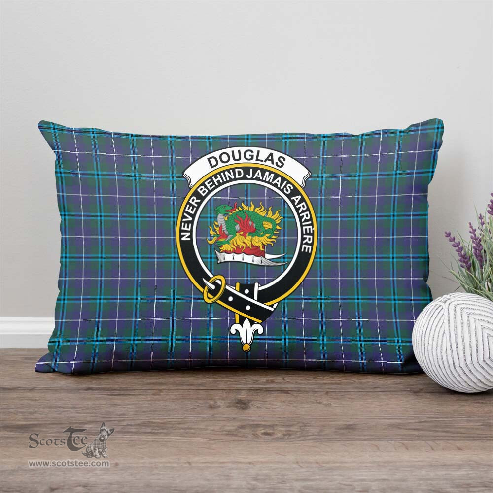 ScotsTee Shop Scottish Douglas Modern Clan Crest Tartan Pillow/ Pillow Cover Tartan Accessories for Home