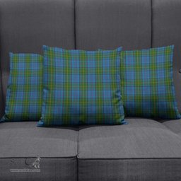 ScotsTee Shop Scottish Donegal County Ireland Clan Tartan Pillow/ Pillow Cover Tartan Accessories for Home
