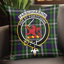 ScotsTee Shop Scottish Farquharson Dress Clan Crest Tartan Pillow/ Pillow Cover Tartan Accessories for Home