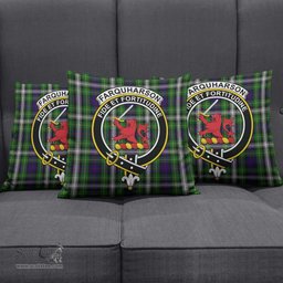 ScotsTee Shop Scottish Farquharson Dress Clan Crest Tartan Pillow/ Pillow Cover Tartan Accessories for Home