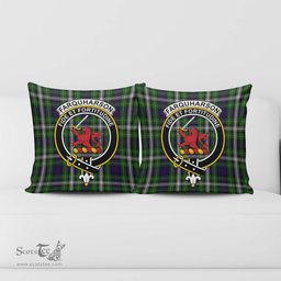 ScotsTee Shop Scottish Farquharson Dress Clan Crest Tartan Pillow/ Pillow Cover Tartan Accessories for Home
