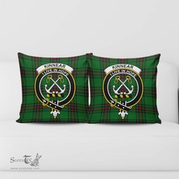 ScotsTee Shop Scottish Kinnear Clan Crest Tartan Pillow/ Pillow Cover Tartan Accessories for Home