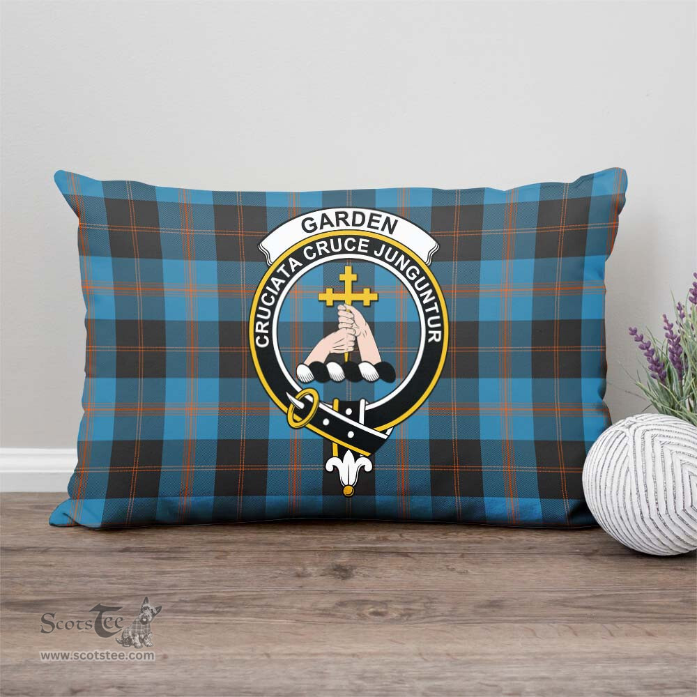 ScotsTee Shop Scottish Garden Clan Crest Tartan Pillow/ Pillow Cover Tartan Accessories for Home