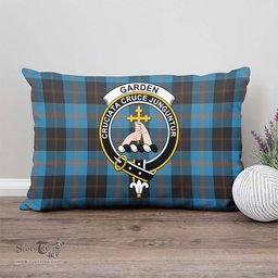 ScotsTee Shop Scottish Garden Clan Crest Tartan Pillow/ Pillow Cover Tartan Accessories for Home