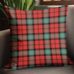 ScotsTee Shop Scottish Kerr Ancient Clan Tartan Pillow/ Pillow Cover Tartan Accessories for Home