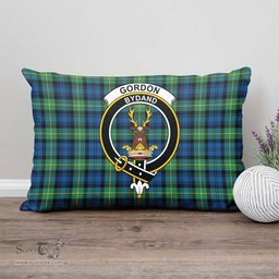 ScotsTee Shop Scottish Gordon Ancient Clan Crest Tartan Pillow/ Pillow Cover Tartan Accessories for Home