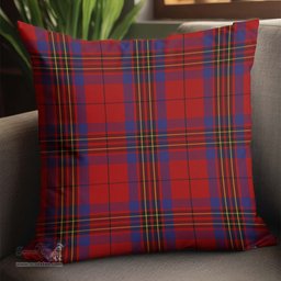 ScotsTee Shop Scottish Leslie Red Clan Tartan Pillow/ Pillow Cover Tartan Accessories for Home