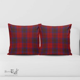 ScotsTee Shop Scottish Leslie Red Clan Tartan Pillow/ Pillow Cover Tartan Accessories for Home