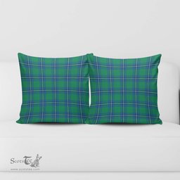 ScotsTee Shop Scottish Irvine Ancient Clan Tartan Pillow/ Pillow Cover Tartan Accessories for Home