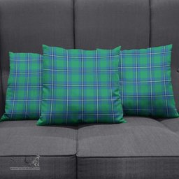 ScotsTee Shop Scottish Irvine Ancient Clan Tartan Pillow/ Pillow Cover Tartan Accessories for Home
