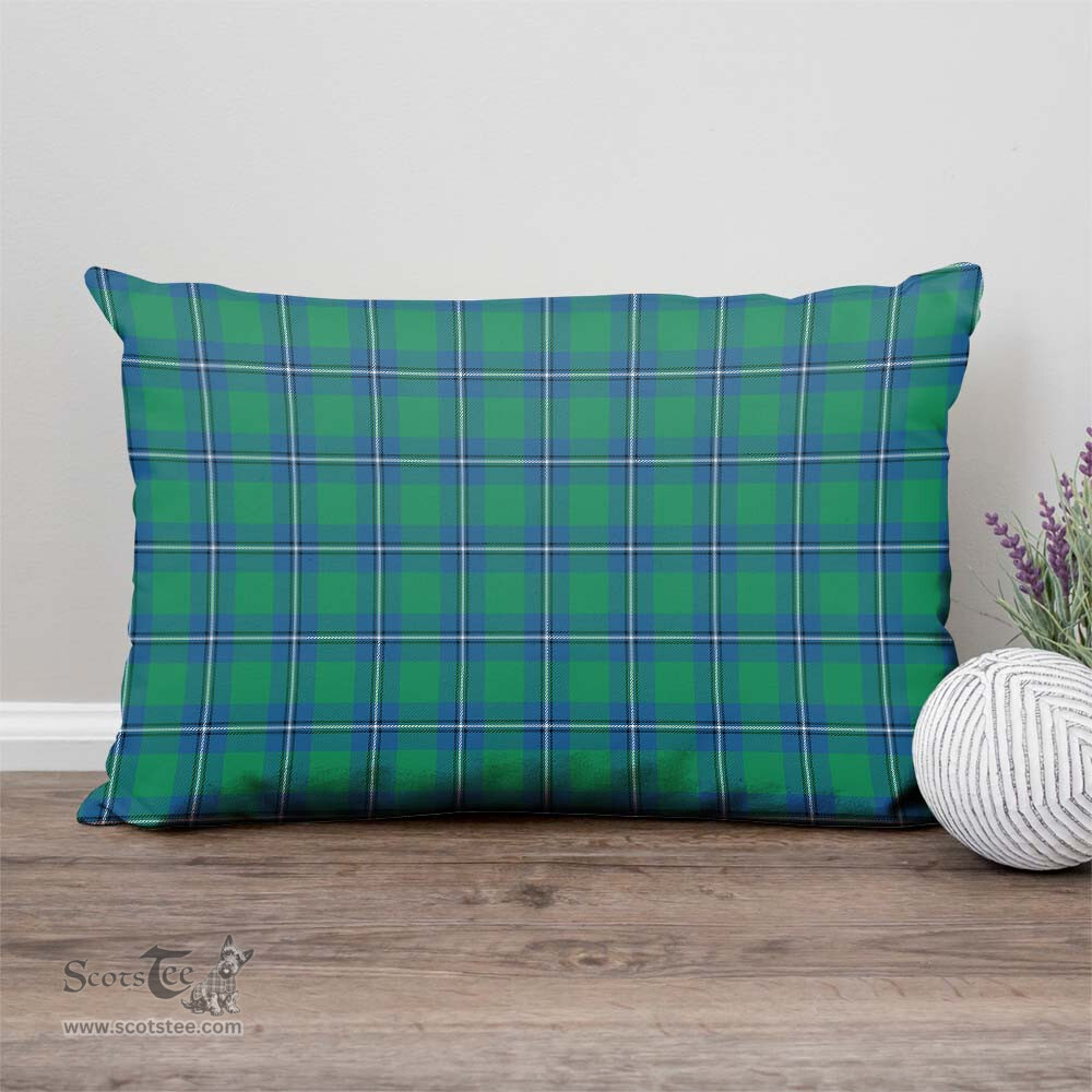 ScotsTee Shop Scottish Irvine Ancient Clan Tartan Pillow/ Pillow Cover Tartan Accessories for Home