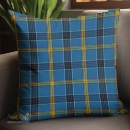 ScotsTee Shop Scottish Laing Clan Tartan Pillow/ Pillow Cover Tartan Accessories for Home