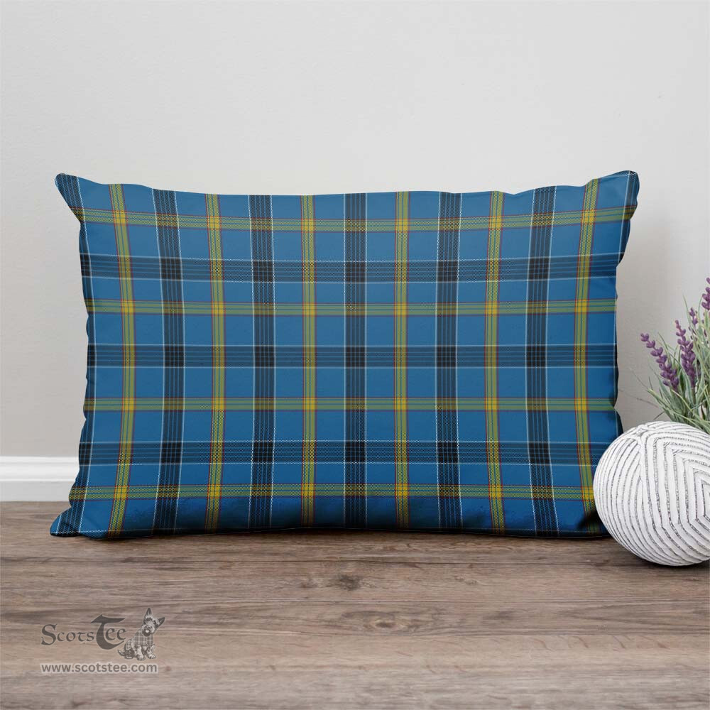 ScotsTee Shop Scottish Laing Clan Tartan Pillow/ Pillow Cover Tartan Accessories for Home