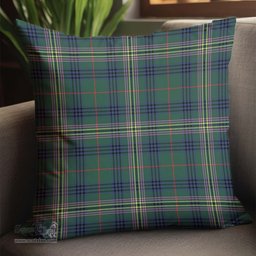 ScotsTee Shop Scottish Kennedy Modern Clan Tartan Pillow/ Pillow Cover Tartan Accessories for Home