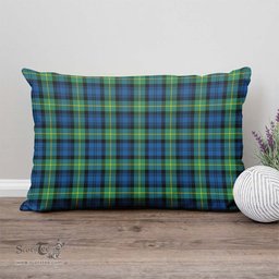 ScotsTee Shop Scottish Gordon Ancient Clan Tartan Pillow/ Pillow Cover Tartan Accessories for Home