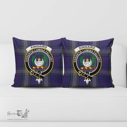 ScotsTee Shop Scottish Kinnaird Clan Crest Tartan Pillow/ Pillow Cover Tartan Accessories for Home