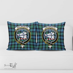 ScotsTee Shop Scottish Galbraith Ancient Clan Crest Tartan Pillow/ Pillow Cover Tartan Accessories for Home