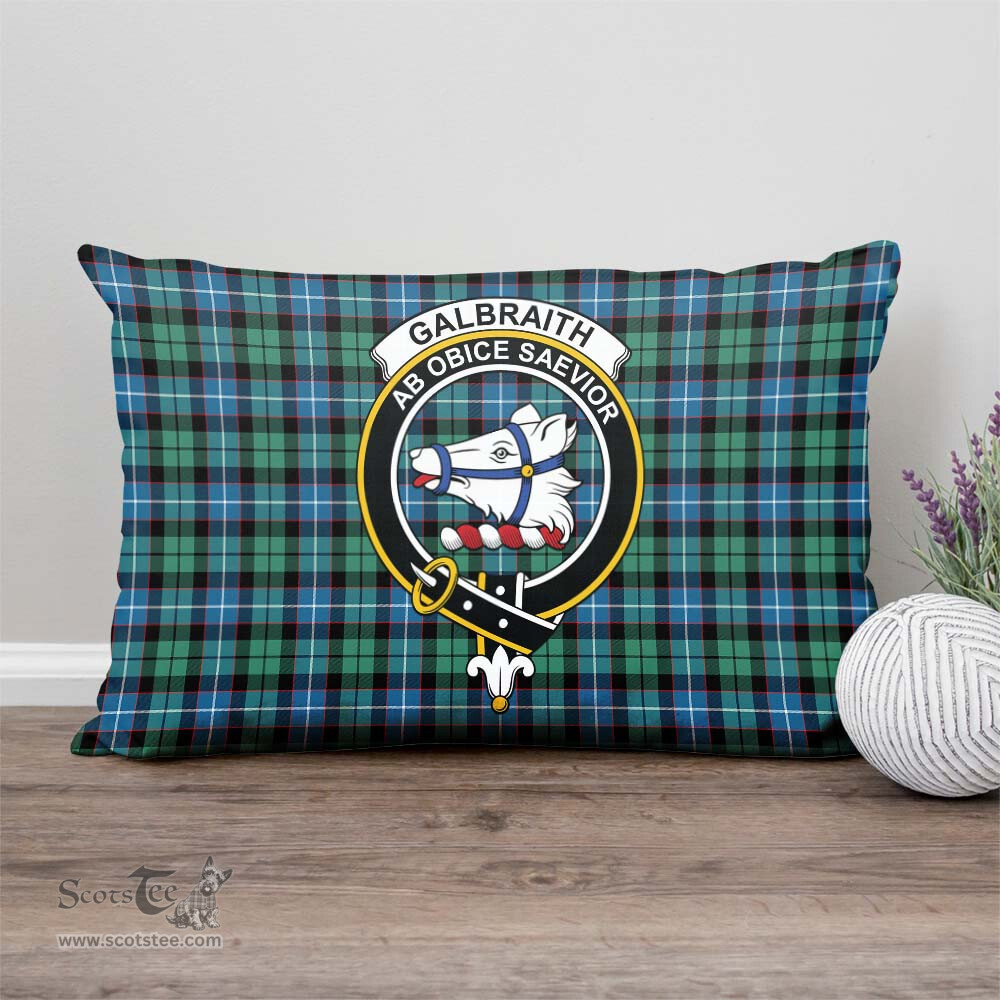 ScotsTee Shop Scottish Galbraith Ancient Clan Crest Tartan Pillow/ Pillow Cover Tartan Accessories for Home