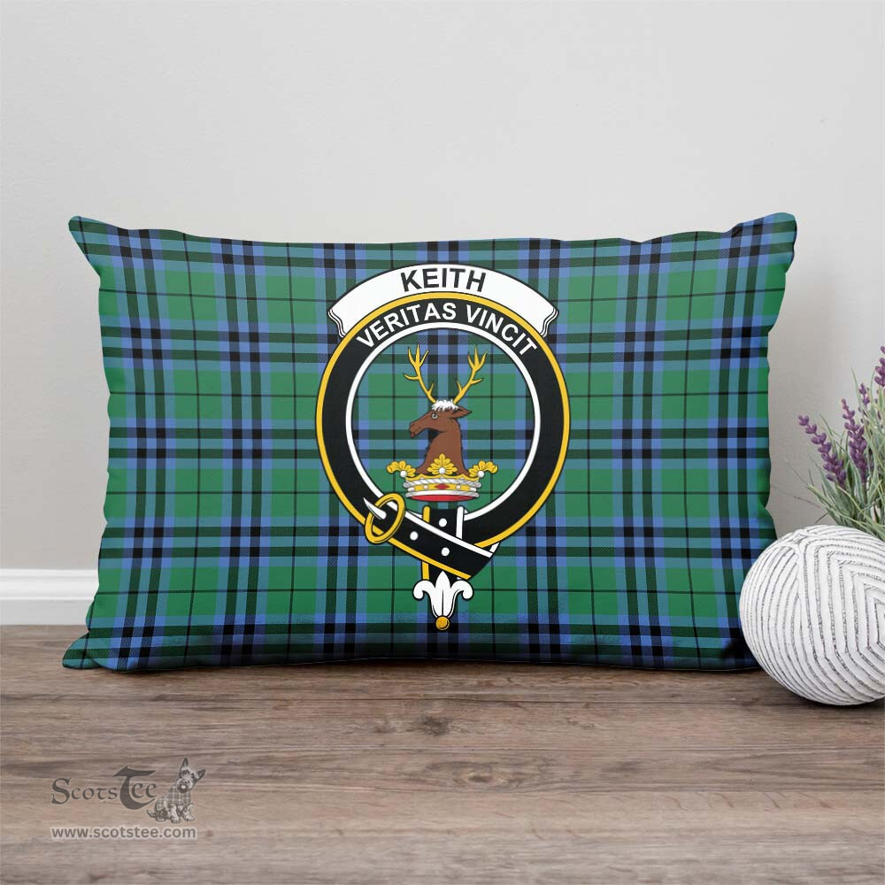 ScotsTee Shop Scottish Keith Ancient Clan Crest Tartan Pillow/ Pillow Cover Tartan Accessories for Home