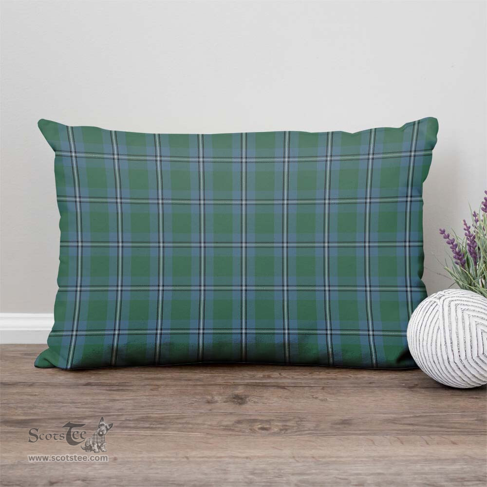 ScotsTee Shop Scottish Irvine of Drum Clan Tartan Pillow/ Pillow Cover Tartan Accessories for Home