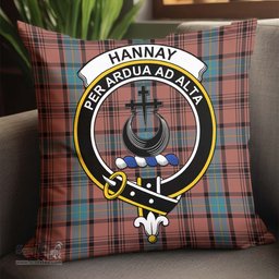 ScotsTee Shop Scottish Hannay Dress Clan Crest Tartan Pillow/ Pillow Cover Tartan Accessories for Home