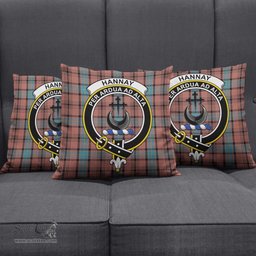 ScotsTee Shop Scottish Hannay Dress Clan Crest Tartan Pillow/ Pillow Cover Tartan Accessories for Home