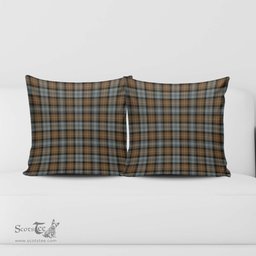ScotsTee Shop Scottish Gordon Weathered Clan Tartan Pillow/ Pillow Cover Tartan Accessories for Home