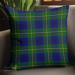 ScotsTee Shop Scottish Johnstone Modern Clan Tartan Pillow/ Pillow Cover Tartan Accessories for Home