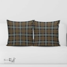 ScotsTee Shop Scottish Graham of Menteith Weathered Clan Tartan Pillow/ Pillow Cover Tartan Accessories for Home