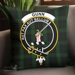 ScotsTee Shop Scottish Gunn Logan Clan Crest Tartan Pillow/ Pillow Cover Tartan Accessories for Home