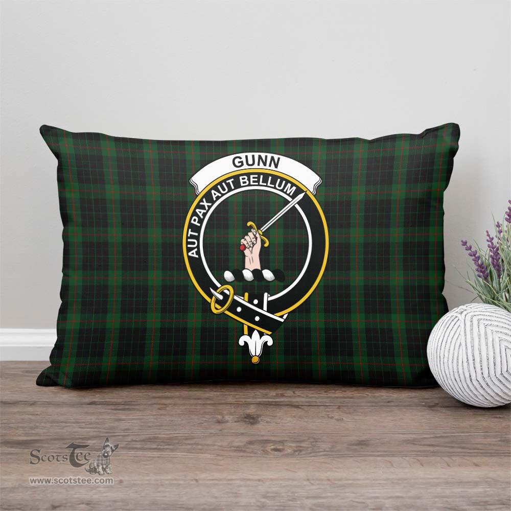 ScotsTee Shop Scottish Gunn Logan Clan Crest Tartan Pillow/ Pillow Cover Tartan Accessories for Home